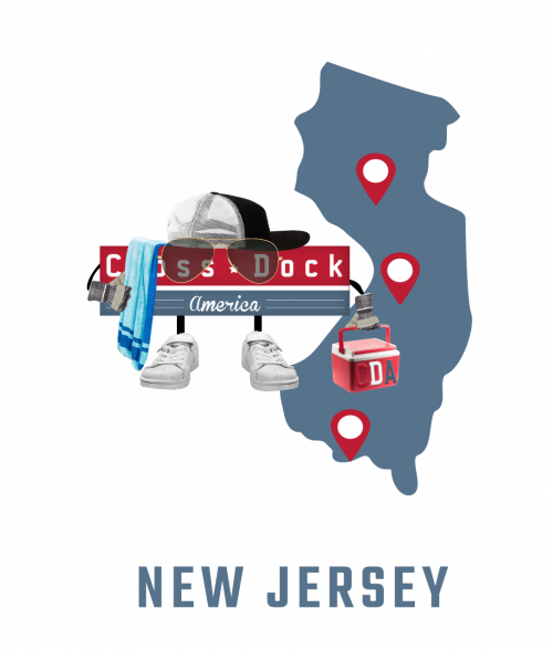 New Jersey Cross Dock America mascot