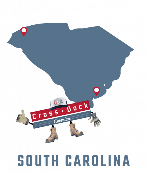 South Carolina Cross Dock America mascot