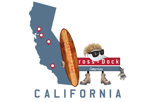California Cross Dock America Mascot