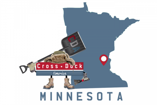 Minnesota Cross Dock America Mascot