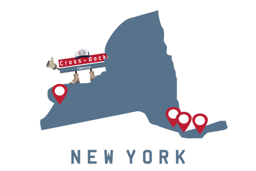 New York Cross-Dock America mascot