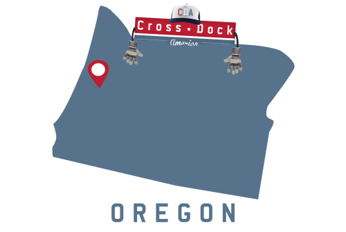 Oregon Cross-Dock America mascot