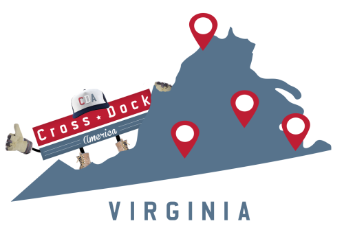 Virginia Cross-Dock America mascot