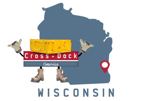 Wisconsin Cross Dock America Mascot