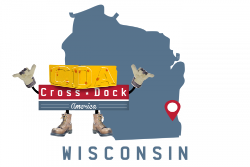 Wisconsin Cross Dock America Mascot